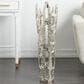 Maple and Jade 9" Abstract Drip Decorative Vase with Melting Designed Body in Silver, , large