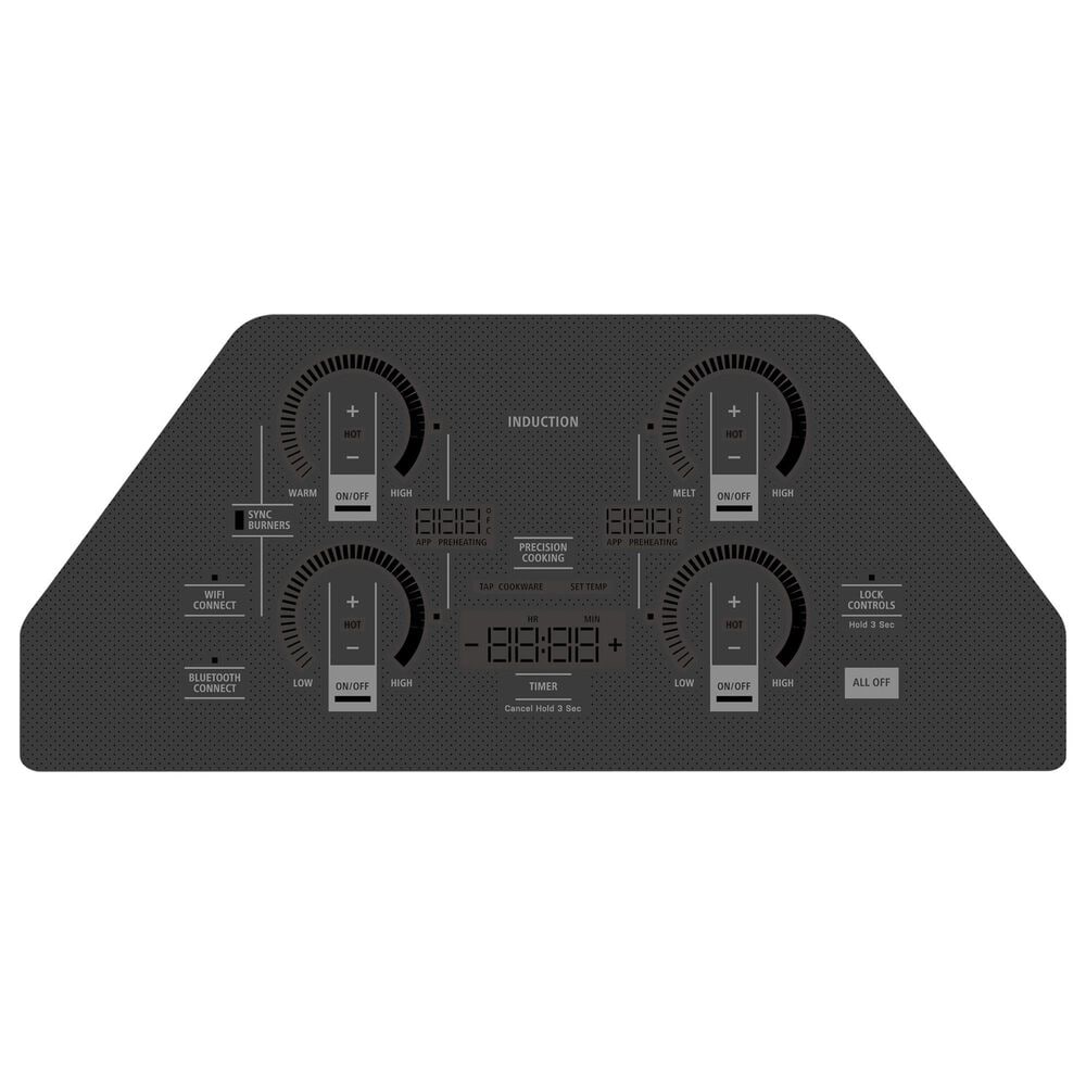 Monogram 4-Piece Kitchen Package with Stainless Steel 30&quot; Wall Oven and Black Electric Cooktop, , large