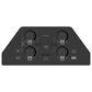 Monogram 4-Piece Kitchen Package with Stainless Steel 30" Wall Oven and Black Electric Cooktop, , large
