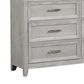 New Heritage Design Fiona 4-Piece Queen Bedroom Set in Mist Gray, , large