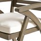 Hearth and Haven Helen Outdoor Dining Chair in Cream (Set of 2), , large