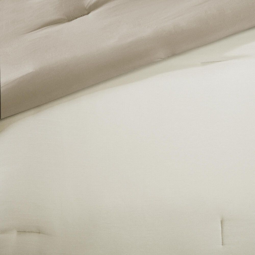 Hampton Park Genevieve 7-Piece Queen Comforter Set in Taupe and Brown, , large