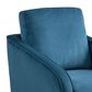 Lifestyle Solutions Lydia Swivel Accent Chair in Blue, , large