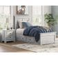 Ashley Makidern 2 Piece Twin Storage Bedroom Set with Four Drawers in Whitewash, , large