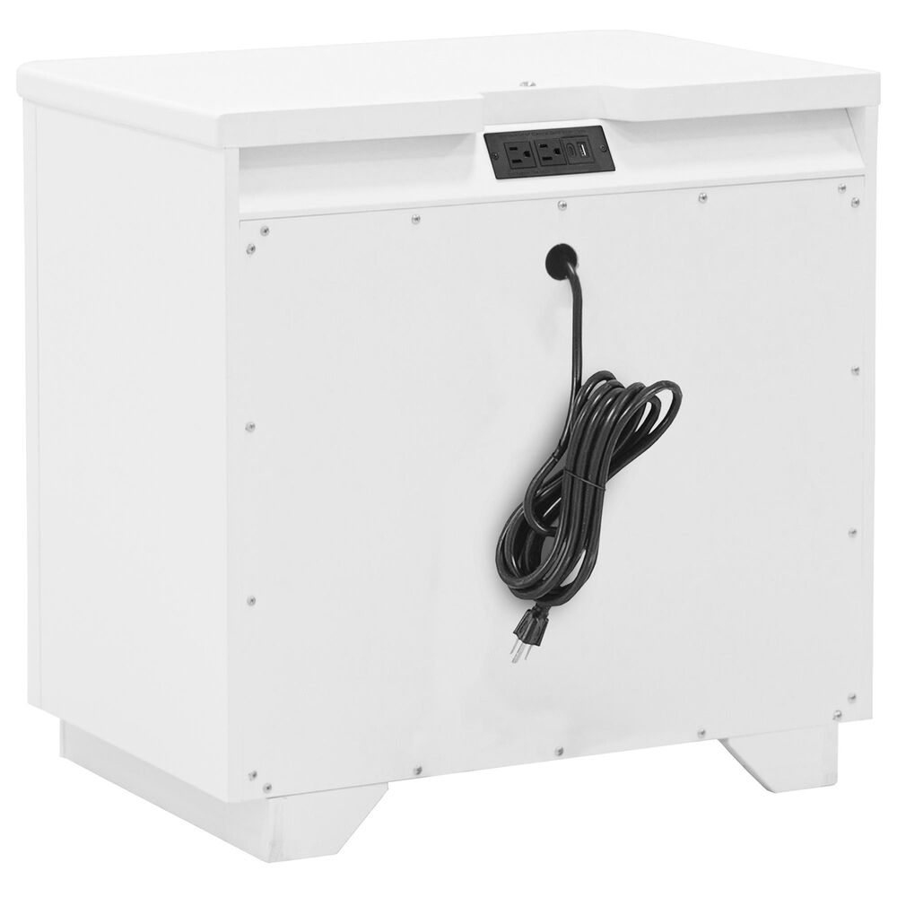 Millenium Chalanna 2-Drawer Nightstand in White, , large