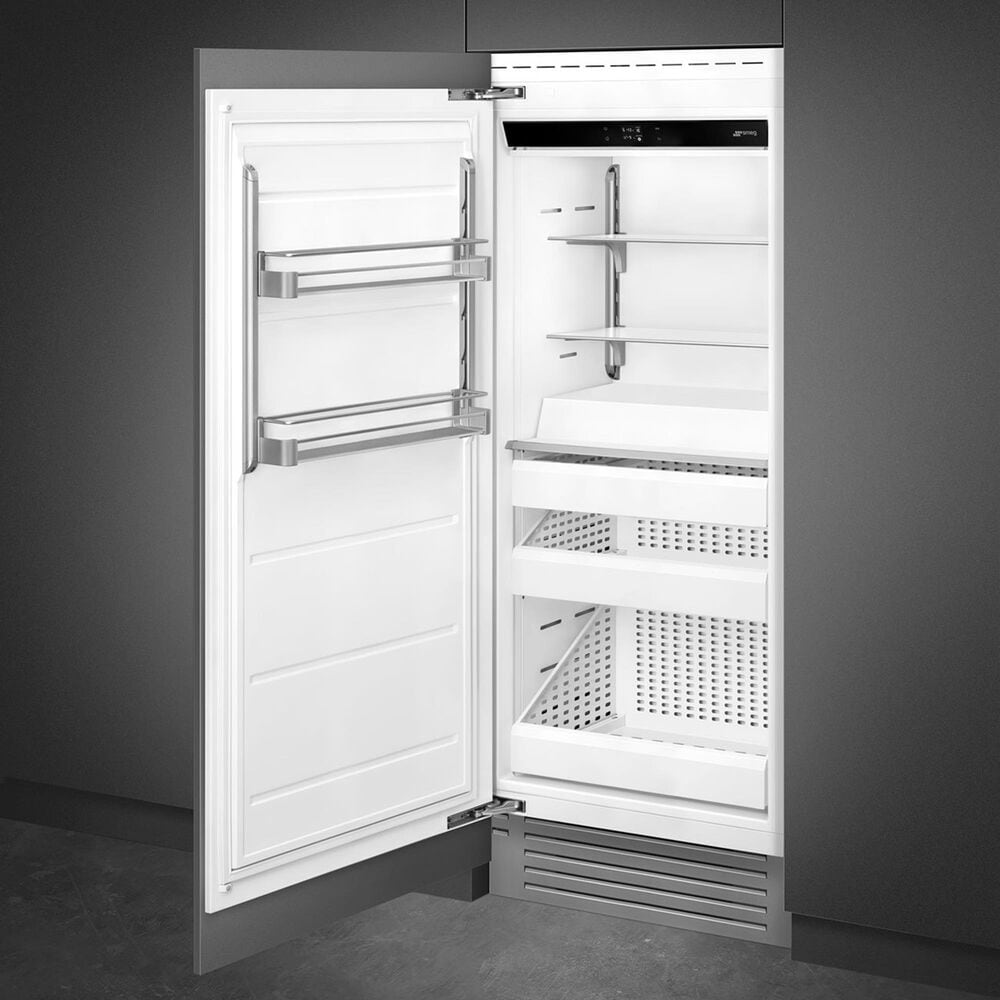 SMEG 20.1 Cu. Ft. Built-In Left Hinge Freezer in Panel Ready, , large