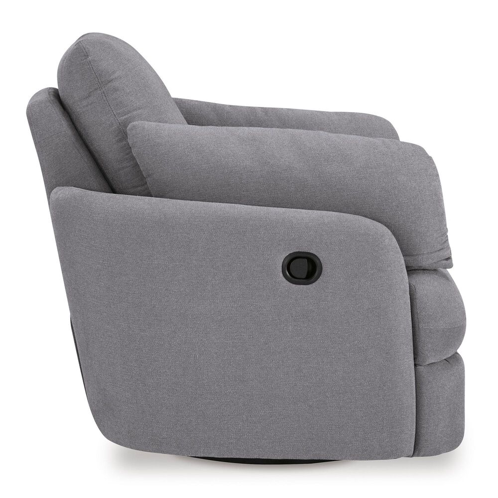 Ashley Modmax Swivel Glider Recliner in Granite, , large