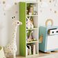 HOMLUX 4-Tier Open Shelf Display Organizer Bookcase in Green and White, , large