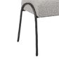 Uttermost Jacobsen Bench with Gray Cushion in Aged Black, , large