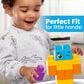 Barbie Bigger Blocks Building Set with Storage Bag for Toddler in Multicolor, , large
