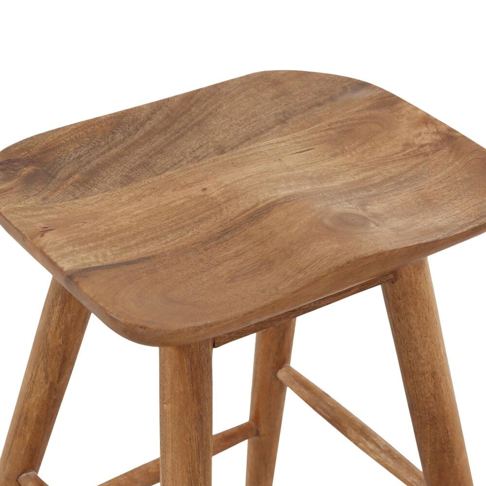 Artisan Decor Conner Backless Bar Stool in Natural, , large