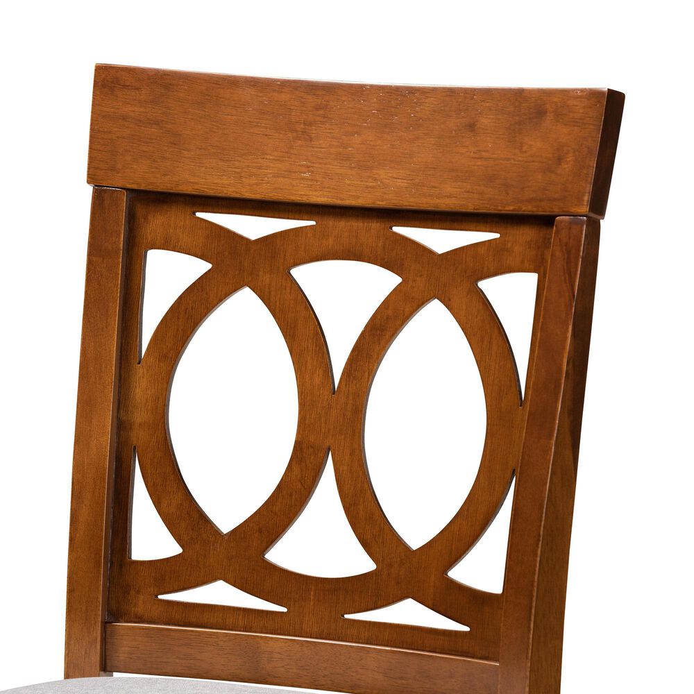Baxton Studio Violet Counter Height Pub Chair in Walnut Brown (Set of 2), , large