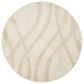 Safavieh Adirondack ADR125W 6" Round Cream and Champagne Area Rug, , large