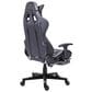 New Era Holding Group LTD High-Back Gaming Chair in Gray and Black, , large