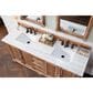 James Martin Vanities Providence 72" Double Bathroom Vanity in Driftwood with 3 cm Arctic Fall Solid Surface Top and Rectangular Sinks, , large