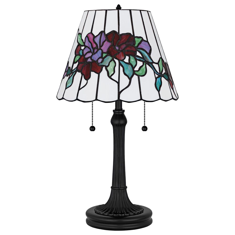 Quoizel Aurora 2-Light Table Lamp in Matte Black, , large