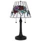 Quoizel Aurora 2-Light Table Lamp in Matte Black, , large