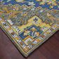 Amer Rugs Boho 7"6" x 9"6" Blue and Yellow Area Rug, , large