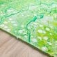 Dalyn Rug Company Kikiamo Lime-In 3" x 5" Area Rug, , large