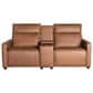 Aurora Furnishings Malta Power Zero Gravity Reclining Loveseat with Vibration in Bourbon, , large