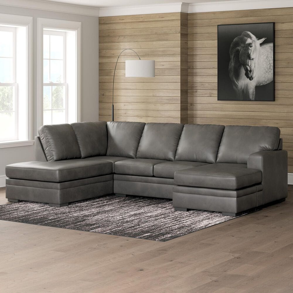 Ashley Lofton-Pike 2-Piece Stationary Right Facing Sectional with Chaise in Shadow, , large