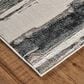 Feizy Micah 3"11" x 6" Silver Runner, , large