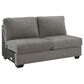 Ashley Clarington 3-Piece Sleeper Symmetrical Sectional with Double Chaise in Greystone, , large
