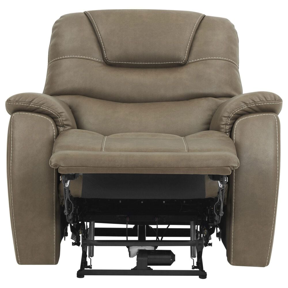 Steve Silver Adelaide Dual-Power Recliner in Caramel, , large