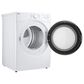 LG 7.4 Cu. Ft. Ultra Large Capacity Smart Front Load Electric Dryer in White, , large