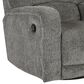 Ashley Wittlich Manual Swivel Glider Recliner in Slate, , large