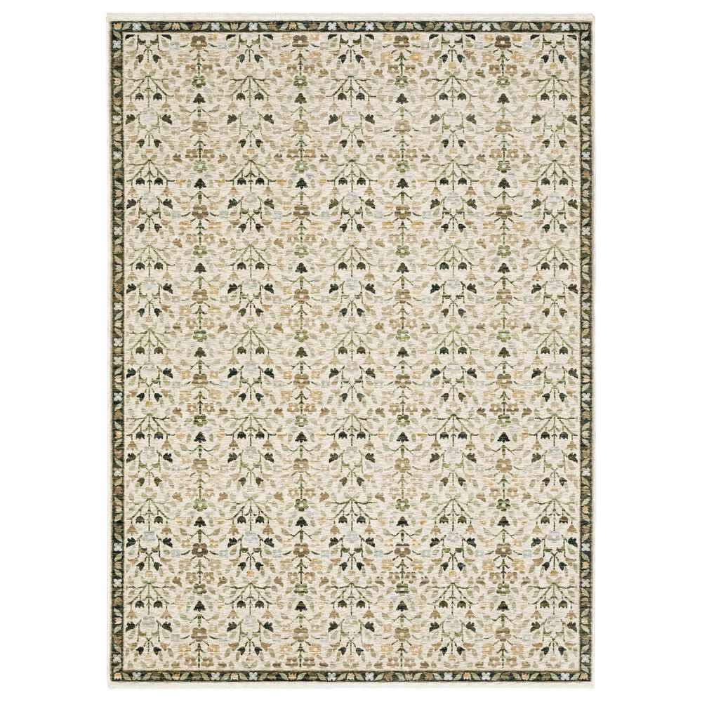 Oriental Weavers Westwood WES07 Green 2" x 3" Area Rug, , large
