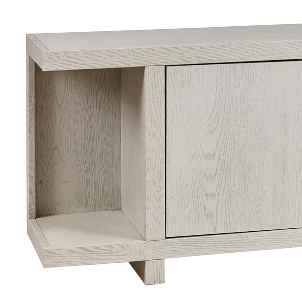 Riva Ridge Latitude 95" 4-Door Console in in Brushed White, , large
