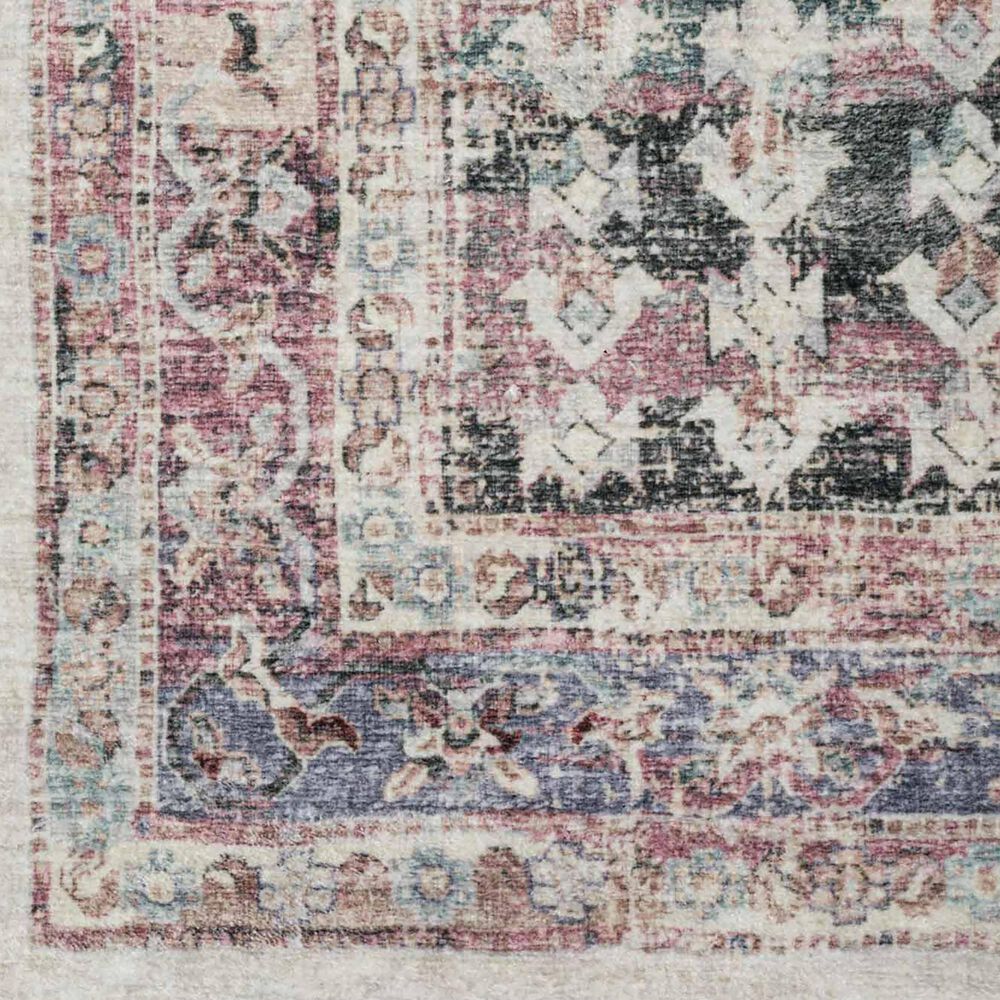 Dalyn Rug Company Jericho Bohemian 10&#39; Round Pearl Indoor/Outdoor Area Rug, , large