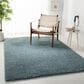 Safavieh August Shag 3" x 5" Aqua Area Rug, , large