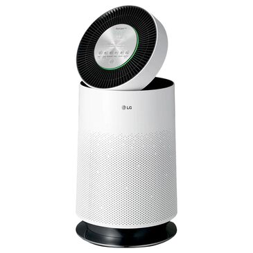 LG 360 Single Filter Air Purifier with Clean Booster in White, , large