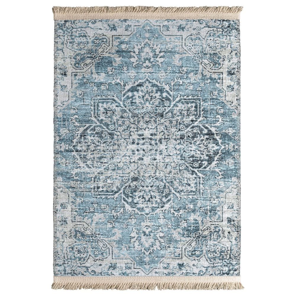 Dalyn Rug Company Marbella 1"8" x 2"6" Denim Area Rug, , large