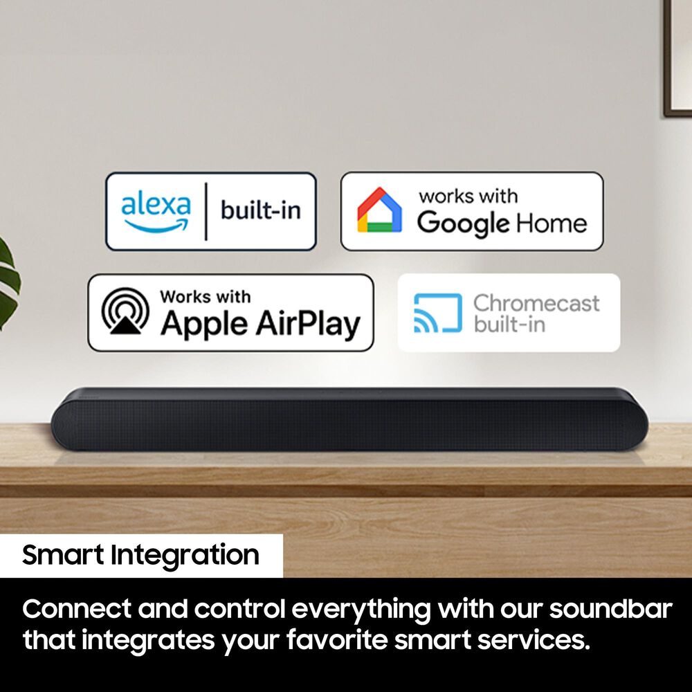Samsung 65" Class QN70H Series Neo QLED Mini LED 4K UHD Vision AI - Smart Tizen TV with S-Series 5.0 Channel Soundbar in Titan Gray and Black, , large