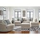 Ashley Calnita Oversized Swivel Accent Chair with Ottoman in Sisal, , large
