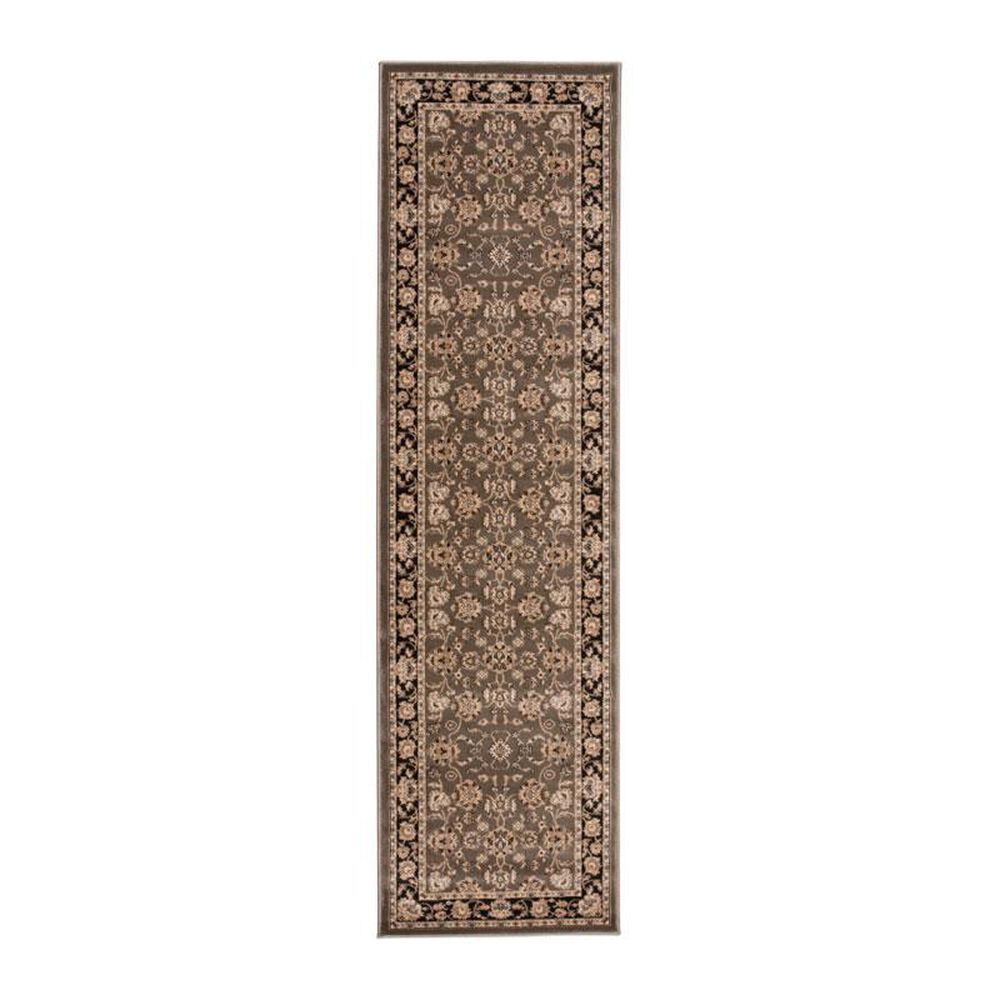 Nourison Ararat ARA03 2'2" x 7'6" Grey Runner, , large