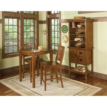 Homestyles Arts & Crafts 3-Piece Counter Height Bistro Set, , large