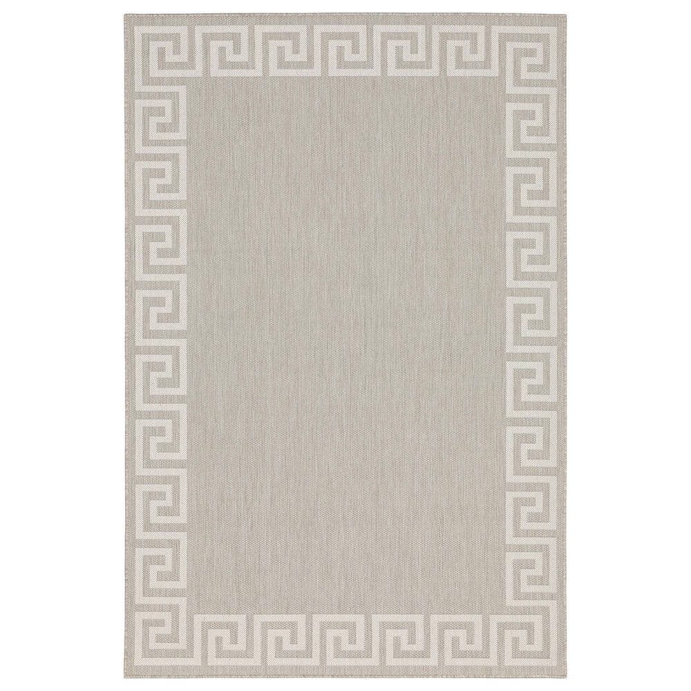 Oriental Weavers Portofino 6560D 5"3" x 7"3" Gray Area Rug, , large