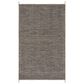Safavieh Montauk 6" x 9" Beige and Black Area Rug, , large