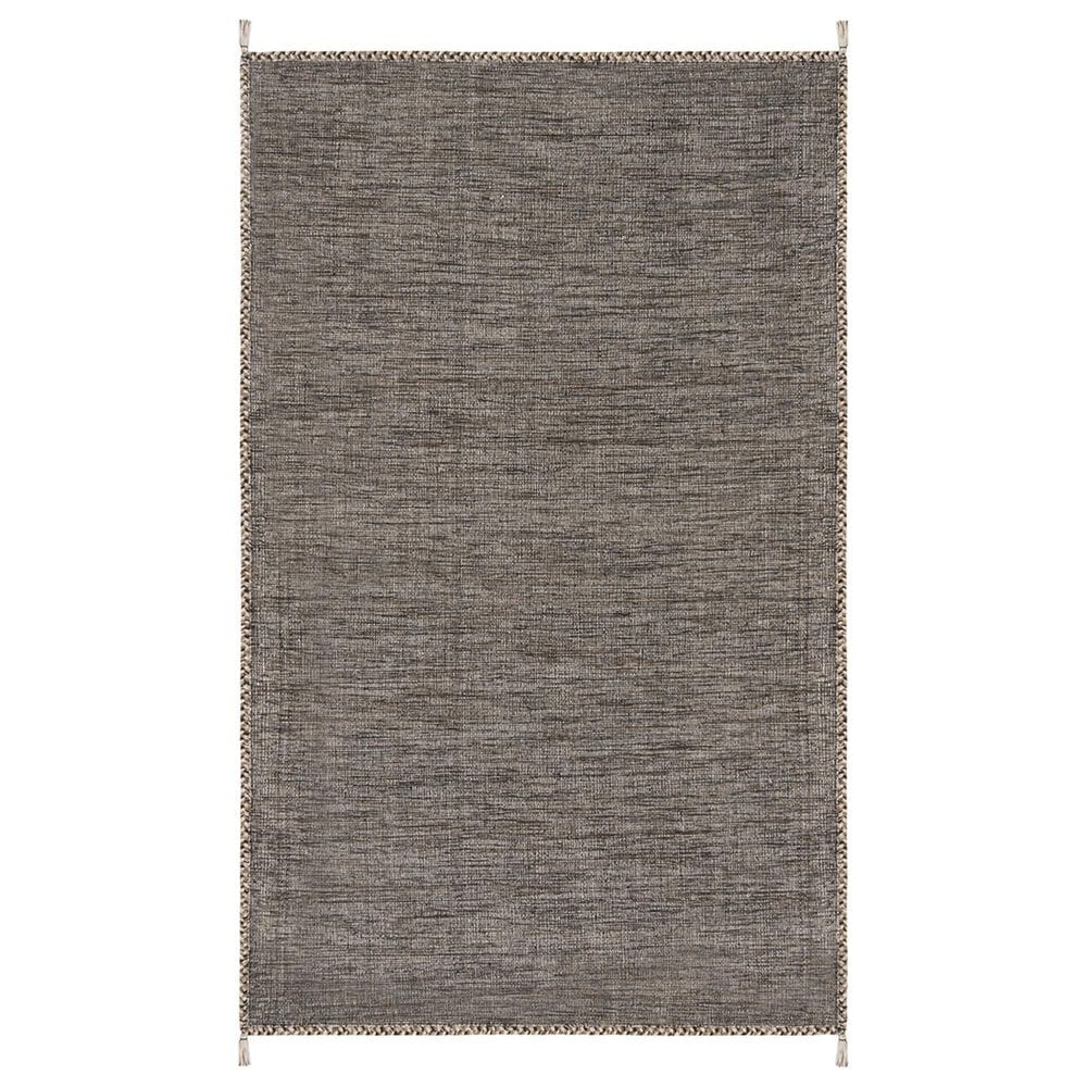 Safavieh Montauk 6" x 9" Beige and Black Area Rug, , large