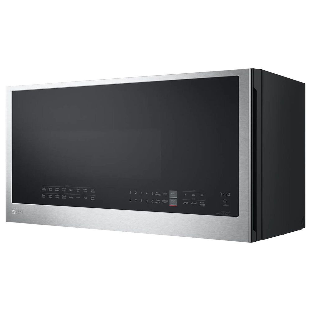 LG 1.7 Cu. Ft. Over-the-Range Microwave Oven with Air Fry in Stainless Steel, , large