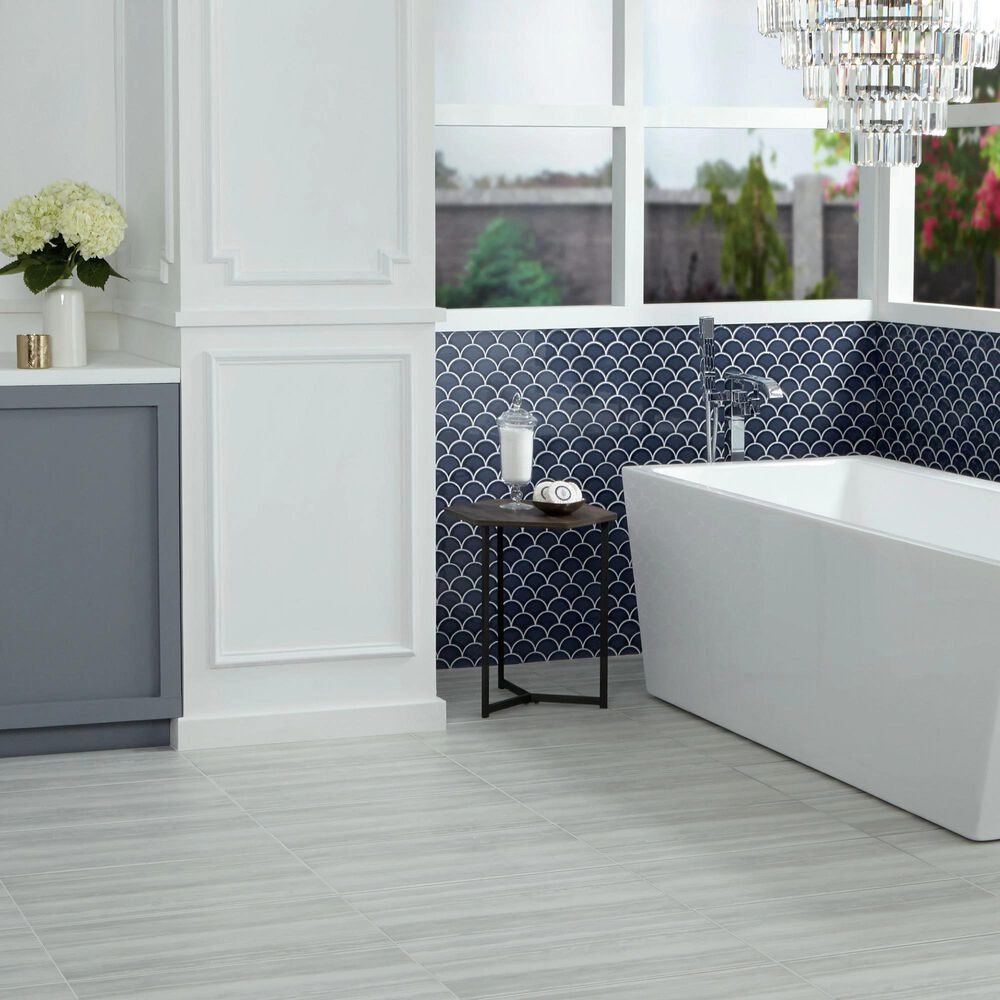 Dal-Tile Elect Gray 12&quot; x 24&quot; Ceramic Tile, , large