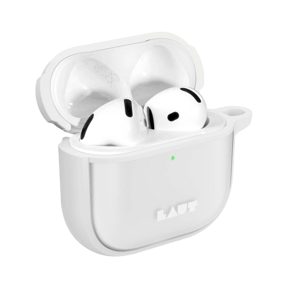 LAUT Huex Protect Case for AirPods 4 in Frost, , large