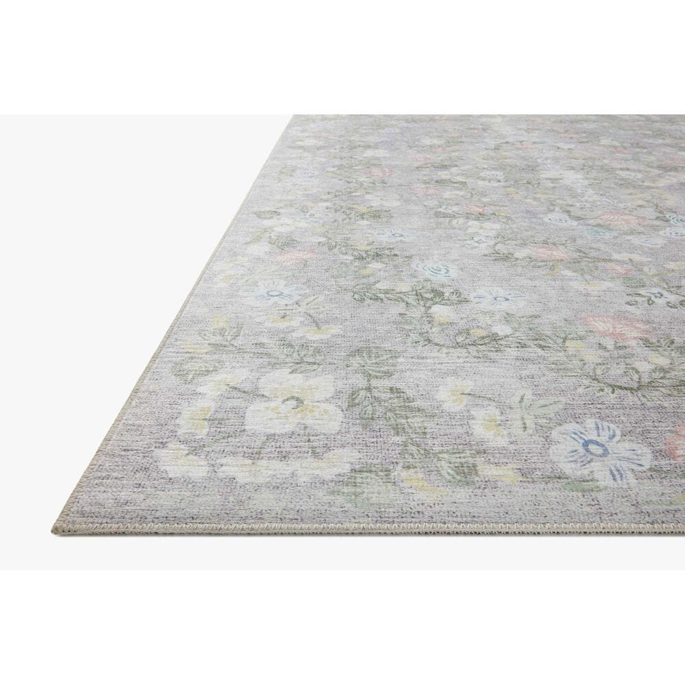 Rifle Paper Co. x Loloi Palais 2&#39;6&quot; x 7&#39;6&quot; Grey Runner, , large