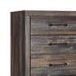 Ashley Drystan 5 Drawer Chest in Brown Rustic, , large