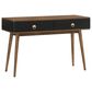 Armen Living Amigo Console Table in Black and Walnut, , large