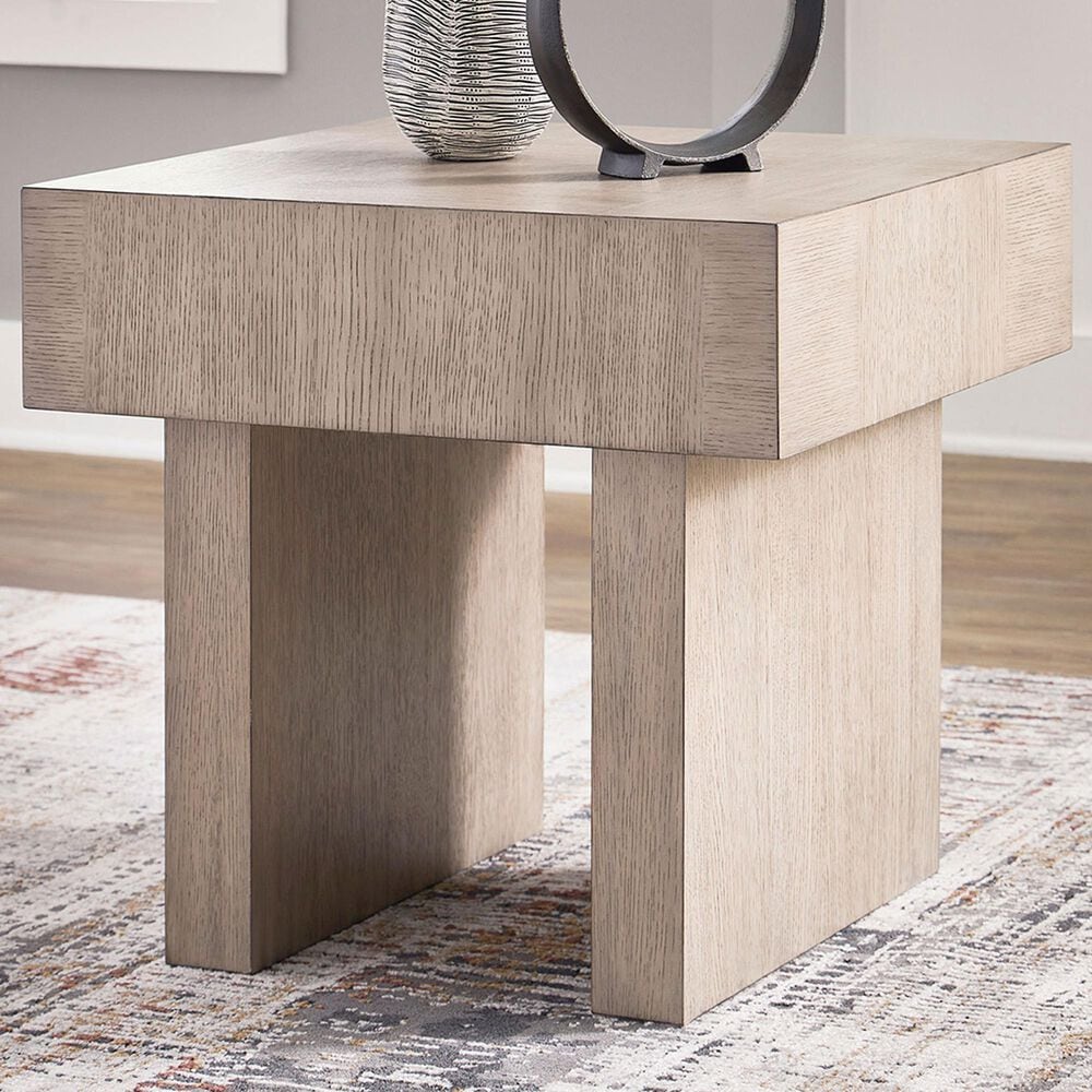 Ashley Jorlaina End Table in Light Grayish Brown, , large